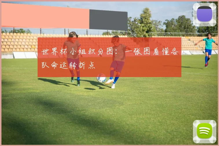 世界杯小组积分图：一张图看懂各队命运转折点