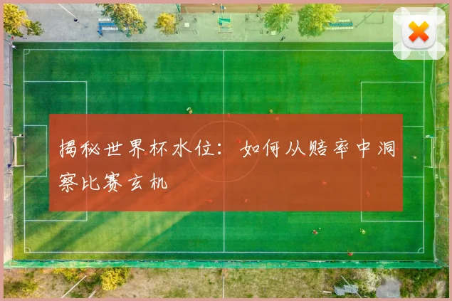 揭秘世界杯水位：如何从赔率中洞察比赛玄机